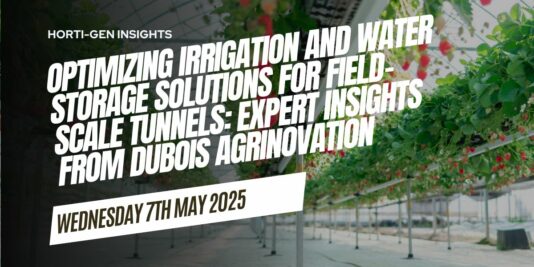 Optimizing Irrigation and Water Storage Solutions for Field-Scale Tunnels: Expert Insights from Dubois Agrinovation
