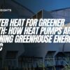 Thermo-pump installation integrated in the greenhouse heating system