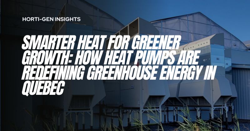 Thermo-pump installation integrated in the greenhouse heating system