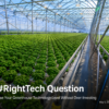 Mid-tech double poly greenhouse in hydroponic basil production — a practical example of RightTech CEA investment in North America